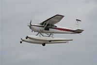 N6382V @ LAL - Cessna 185F - by Florida Metal