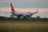 OE-LNP @ LOWW - Boeing 737 landing RWY34 - by Amadeus