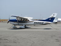 N400US @ SQL - 2004 Cessna T182T in smoky conditions @ San Carlos, CA - by Steve Nation
