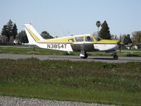 N3854T @ SAC - 1967 Piper PA-28R-180 taxying @ Sacramento Executive Airport, CA - by Steve Nation