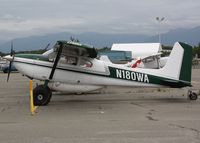 N180WA @ ANC - General Aviation parking area at Anchorage - by Timothy Aanerud
