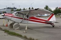 N1661P @ ANC - General Aviation parking area at Anchorage - by Timothy Aanerud