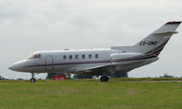 CS-DNO @ EGGW - Netjets Hawker 800XP at Luton - by Terry Fletcher