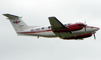 SE-IXC @ EGGW - Air Ambulance flight departs Luton - by Terry Fletcher