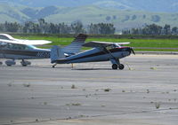 N28826 @ LVK - 1940 Luscombe 8A @ Livermore, CA - by Steve Nation