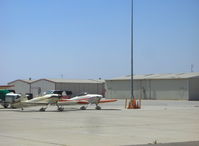 N33RV @ CMA - 1987 Harmon VAN's RV-3, Lycoming O-320, aircraft on the left - by Doug Robertson