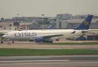5B-DBT @ EGLL - Cyprus Air - by Christian Waser