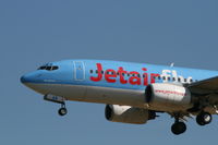 OO-JAN @ EBBR - flight JAF1728 is descending to rwy 25L - by Daniel Vanderauwera