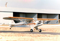 N38322 - My friend the late John Van Dyke on a check ride at the former Mangham Airport, North Richland Hills, TX - by Zane Adams