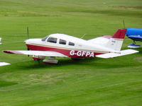 G-GFPA @ EGCB - Barton resident - by chrishall