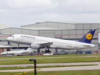 D-AIQD @ EGCC - Lufthansa - by Chris Hall