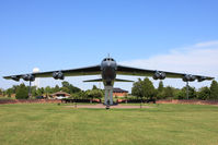 59-2601 @ LFI - USAF Boeing B-52G Stratofortress 59-2601 rests proudly and peacefully on display near the La Salle Avenue Gate at Langley AFB. This is one of nine B-52G's that have been preserved and put on display. - by Dean Heald