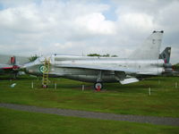 55-713 @ EGBE - RSAF English Electric Lightning T55 (cn 95026) - by chrishall