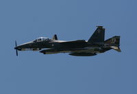 89-0495 @ MCF - F-15 heritage flight with F-4 and P-51