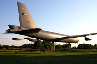 59-2601 @ LFI - USAF Boeing B-52G Stratofortress 59-2601 rests proudly and peacefully on display near the La Salle Street Gate at Langley AFB. This is one of nine B-52G's that have been preserved and put on display. - by Dean Heald