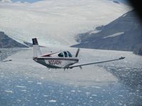 N334DH - Icy Bay Alaska - by Wayne Edgerton