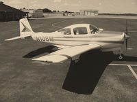 N108M @ KDBN - Meyers 200 on ramp at the Dublin airport.  This aircraft is published in Rod Simpson's The General Aviation Handbook - by J. Michael Travis