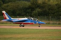 E94 @ EGVA - Taken at the Royal International Air Tattoo 2008 during arrivals and departures (show days cancelled due to bad weather) - by Steve Staunton