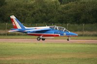 E122 @ EGVA - Taken at the Royal International Air Tattoo 2008 during arrivals and departures (show days cancelled due to bad weather) - by Steve Staunton