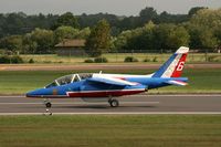 E158 @ EGVA - Taken at the Royal International Air Tattoo 2008 during arrivals and departures (show days cancelled due to bad weather) - by Steve Staunton