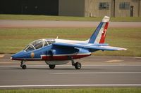 E163 @ EGVA - Taken at the Royal International Air Tattoo 2008 during arrivals and departures (show days cancelled due to bad weather) - by Steve Staunton