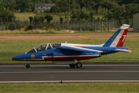 E163 @ EGVA - Taken at the Royal International Air Tattoo 2008 during arrivals and departures (show days cancelled due to bad weather) - by Steve Staunton