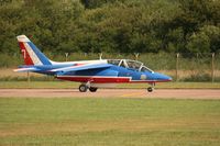 E163 @ EGVA - Taken at the Royal International Air Tattoo 2008 during arrivals and departures (show days cancelled due to bad weather) - by Steve Staunton