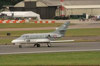 129 @ EGVA - Taken at the Royal International Air Tattoo 2008 during arrivals and departures (show days cancelled due to bad weather) - by Steve Staunton