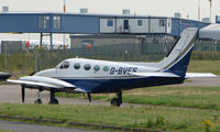 G-BVES @ EGNX - Cessna 340A at East Midlands - by Terry Fletcher