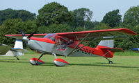 G-CDXY - Skystar Kitfox Mk7 - a visitor to Baxterley Wings and Wheels 2008 , a grass strip in rural Warwickshire in the UK