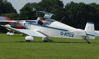G-ATLV - Jodel D120 - a visitor to Baxterley Wings and Wheels 2008 , a grass strip in rural Warwickshire in the UK
