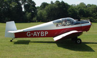 G-AYBP - Jodel D112 - a visitor to Baxterley Wings and Wheels 2008 , a grass strip in rural Warwickshire in the UK