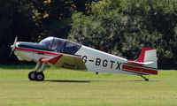 G-BGTX - Jodel D117 - a visitor to Baxterley Wings and Wheels 2008 , a grass strip in rural Warwickshire in the UK - by Terry Fletcher