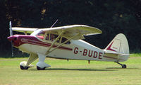 G-BUDE - Piper Pa-22 - a visitor to Baxterley Wings and Wheels 2008 , a grass strip in rural Warwickshire in the UK