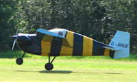 G-AWJE - Bumble Bee Little Nipper -   a visitor to Baxterley Wings and Wheels 2008 , a grass strip in rural Warwickshire in the UK
