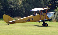 G-ANFM - 1941 Tiger Moth - a visitor to Baxterley Wings and Wheels 2008 , a grass strip in rural Warwickshire in the UK - by Terry Fletcher
