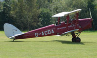 G-ACDA - 1934 Tiger Moth - a visitor to Baxterley Wings and Wheels 2008 , a grass strip in rural Warwickshire in the UK
