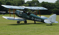 G-AHOO - 1943 Tiger Moth - a visitor to Baxterley Wings and Wheels 2008 , a grass strip in rural Warwickshire in the UK