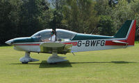 G-BWFG - Robin HR200 - a visitor to Baxterley Wings and Wheels 2008 , a grass strip in rural Warwickshire in the UK