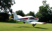 G-AWPS - Piper Pa-28-140 - a visitor to Baxterley Wings and Wheels 2008 , a grass strip in rural Warwickshire in the UK