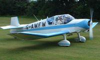 G-AWFW - Jodel D117 - a visitor to Baxterley Wings and Wheels 2008 , a grass strip in rural Warwickshire in the UK - by Terry Fletcher