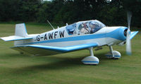 G-AWFW - Jodel D117 - a visitor to Baxterley Wings and Wheels 2008 , a grass strip in rural Warwickshire in the UK
