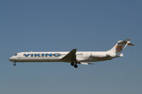 SX-BTG @ EBBR - flight VIK755 is descending to rwy 25L