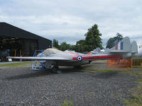 XJ772 - de Havilland DH-115 Vampire T.11/Preserved,de Havilland Heritage Museum,London-Colney - by Ian Woodcock