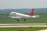N602CZ @ CID - Taking off Runway 13. Seen from second floor window of the control tower.