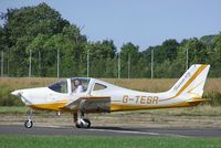 G-TESR @ EGBT - Newly-built Sierra RG taking off on a test flight - by Simon Palmer