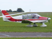 D-ENBW @ EGTC - Robin DR400-180R Remorqueur arrive to tow a lost glider home - by Chris Hall