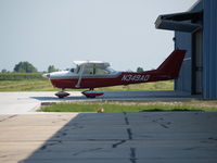 N349AD @ KAUH - JUST PULLED OUT OF HANGER IN AURORA - by Gary Schenaman
