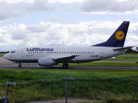 D-ABII @ EGCC - Lufthansa - by chrishall