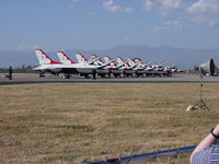 UNKNOWN @ KNTD - USAF Thunderbirds - by Iflysky5